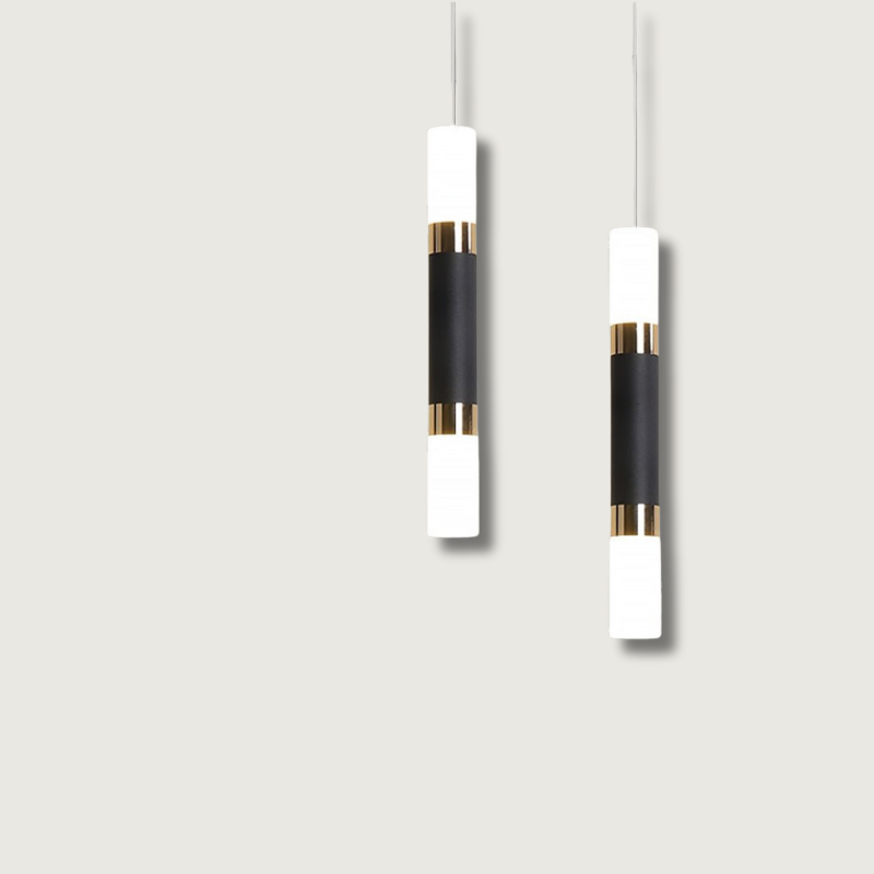 Luminaire Suspendu Design en Verre et Métal - Foivo