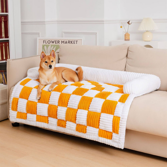 Coussin Chien Doux Anti-Dérappant pour Animaux de Compagnie - BlxckFR