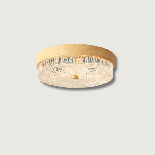 Lustre Verre Élégant Suspendu - Foivo