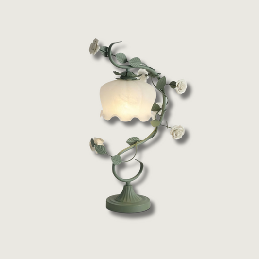 Lampe de Table Élégante Fleuri - Foivo