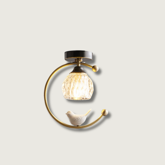 Lampe en Céramique et Métal Chic pour Salle à Manger - Foivo
