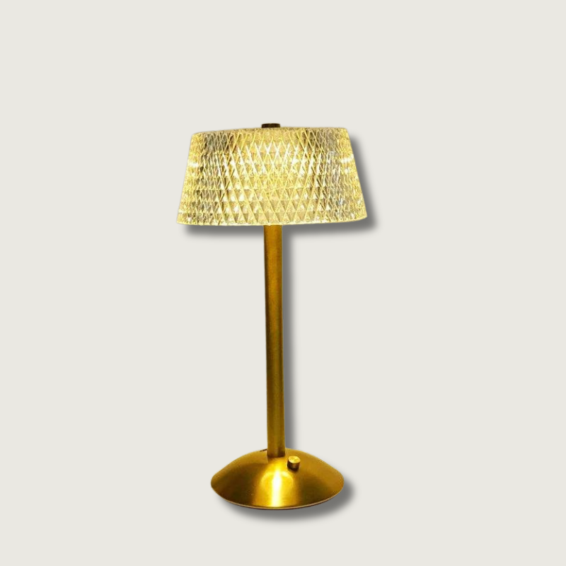 Lampe Cristal Luxe avec Diamants et Recharge - Foivo