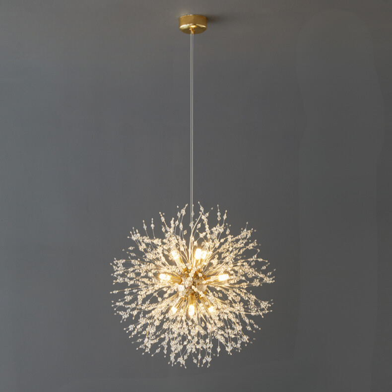 Luminaire Suspendu Cristal Élégant