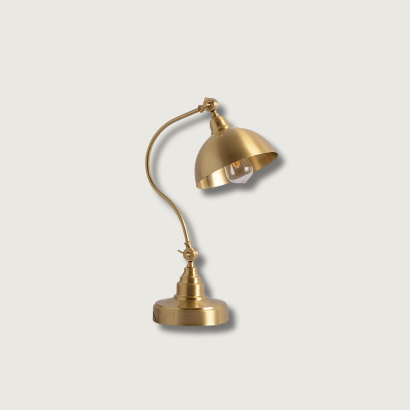 Lampe de Bureau en Métal Chic et Régulable - Foivo