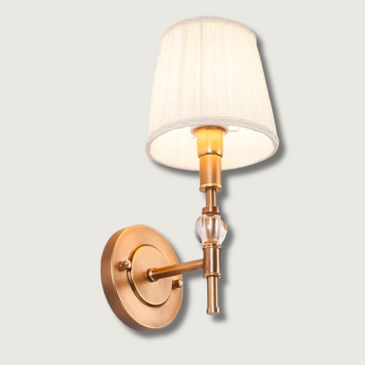 Lampe Murale Design Or Noir Élégant - Foivo