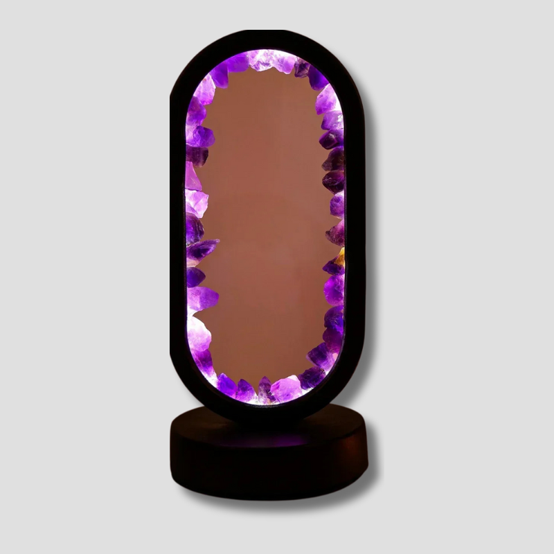 Lampe Améthyste Décorative Chaleureuse - Foivo