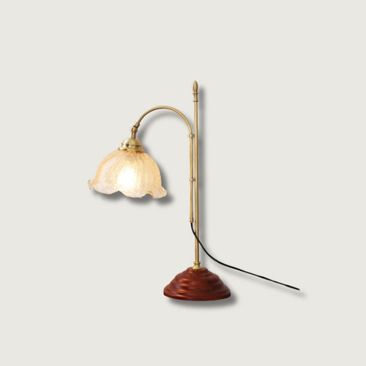 Lampe de Table Élégante en Verre Décoratif - Foivo