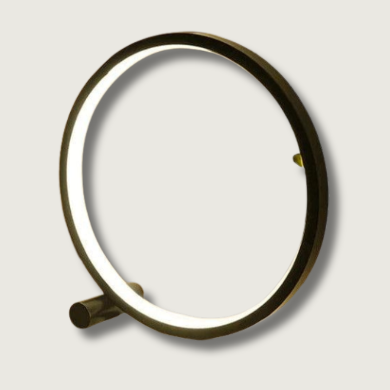 Lampe de Bureau Rond Moderne Réchargeable - Foivo