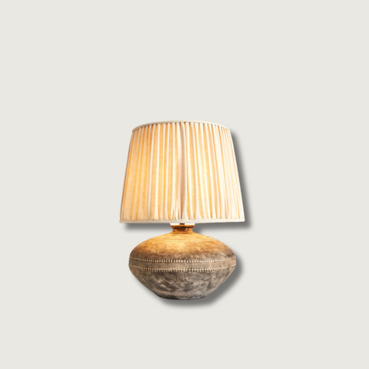Lampe de Table Céramique Chic avec Éclairage Doux - Foivo