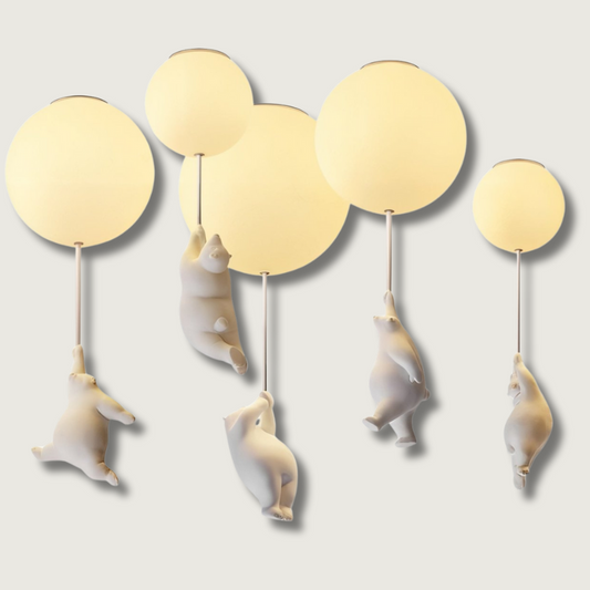 Lampe Suspendue Enfant Ours Jouet - Foivo