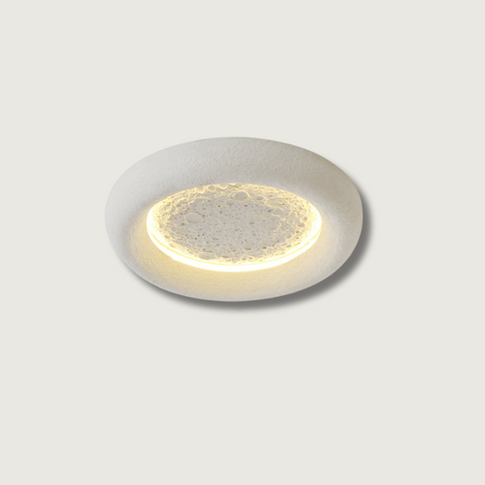 Lampe Plafond Élégante en Résine Lunar - Foivo