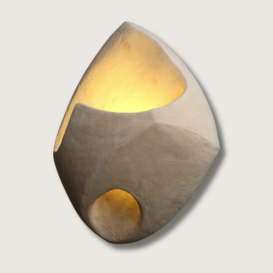 Lampe Murale Minimaliste en Béton | Déco Intérieure Épurée - Foivo