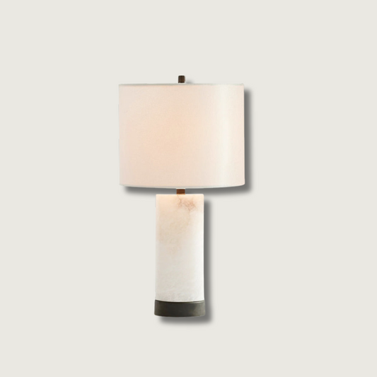 Lampe de Table en Pierre | Élégance Raffinée et Chaude - Foivo