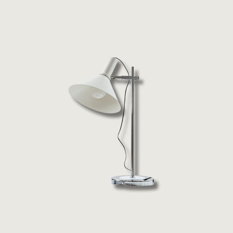 Lampe de Bureau Élégante avec Abat-jour Orientable - Foivo