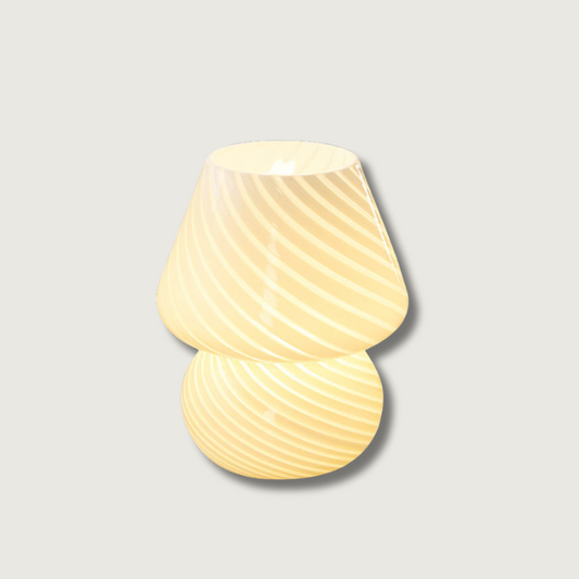 Lampe de Table en Verre Élégant | Style Rustique et Éclairage Chaleureux - Foivo