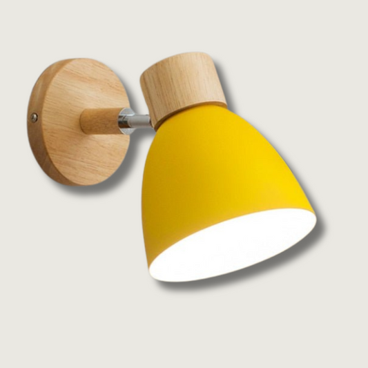 Lampe Murale Bois Métal Élégante - Foivo