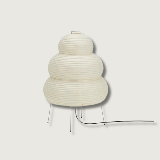 Lampe LED Écologique en Fibre Naturelle - Foivo