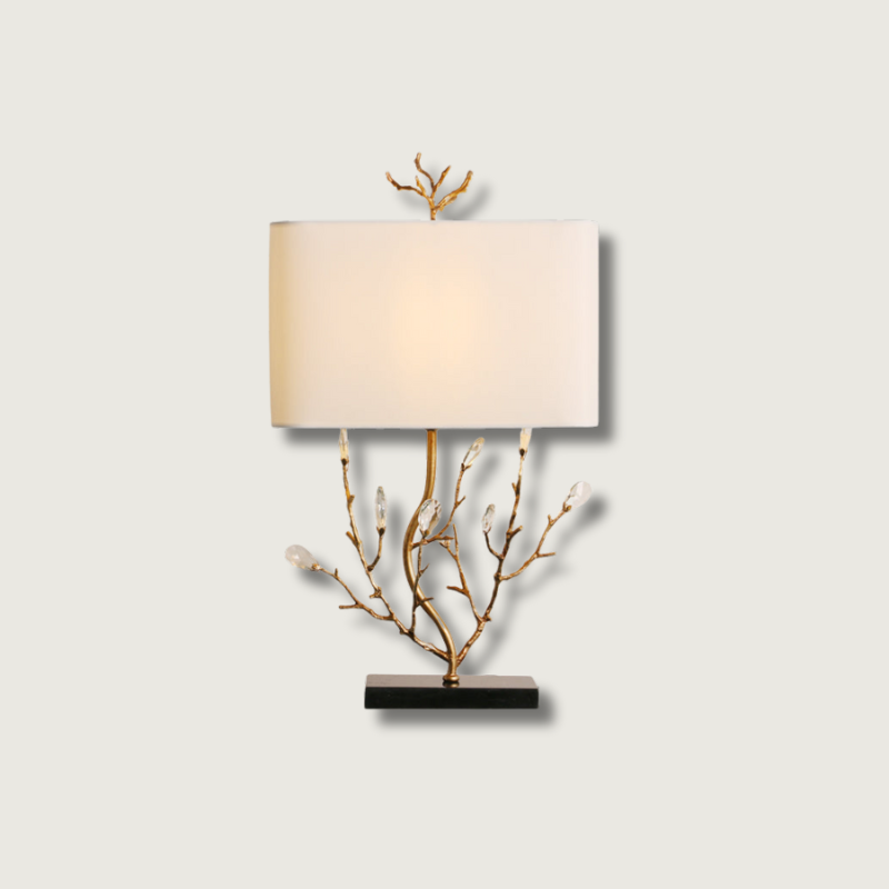 Lampe de Bureau en Métal | Style Chic et Rustique - Foivo