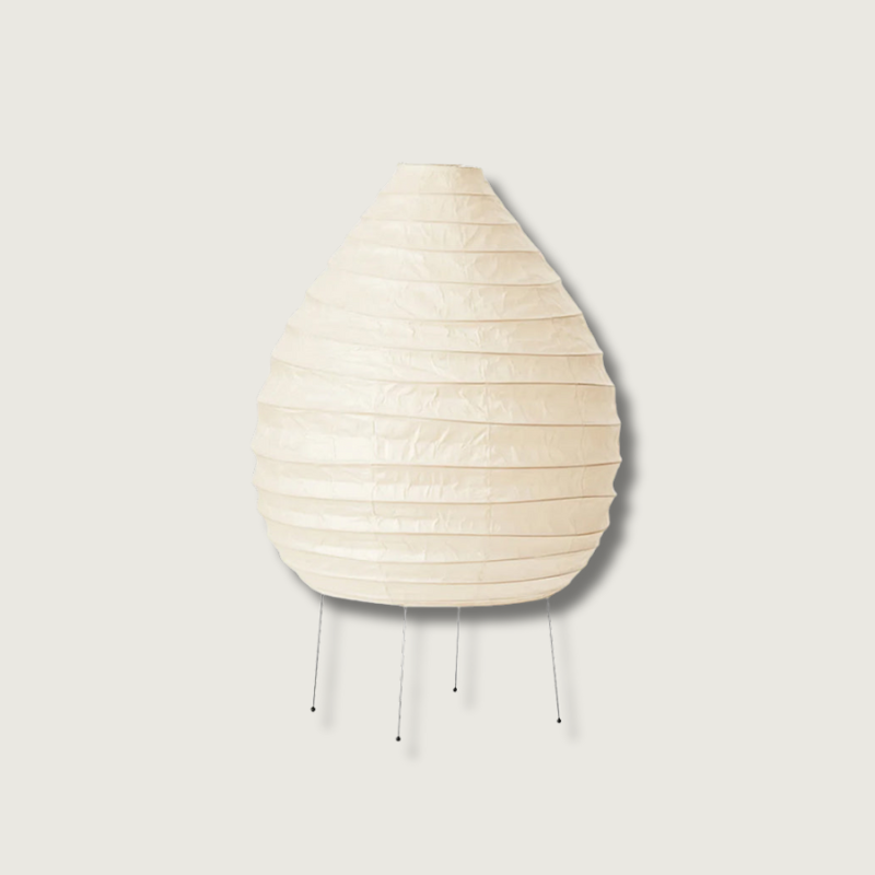 Lampe de Table en Papier de Mûrier | Design Chic et Ambiance - Foivo