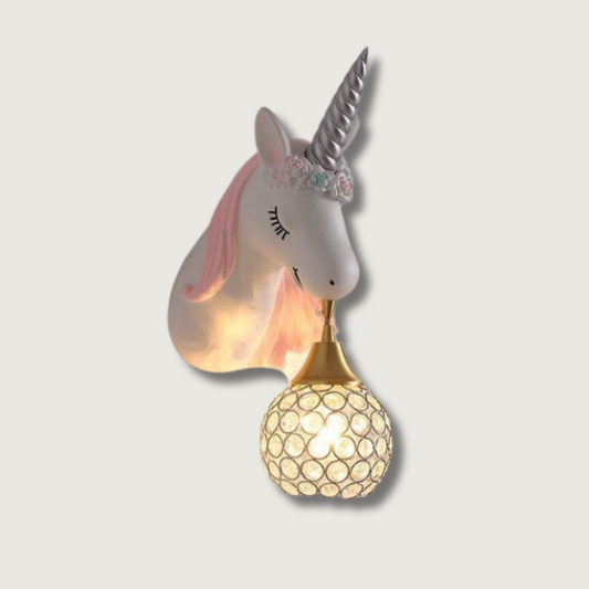 Lampe Murale Licorne Enchanteur pour Chambre d'Enfant - Foivo