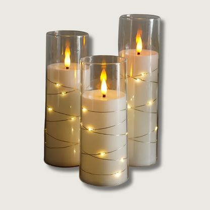 Bougies LED Intelligentes | Lumière Chaude et Sécurisée - Foivo