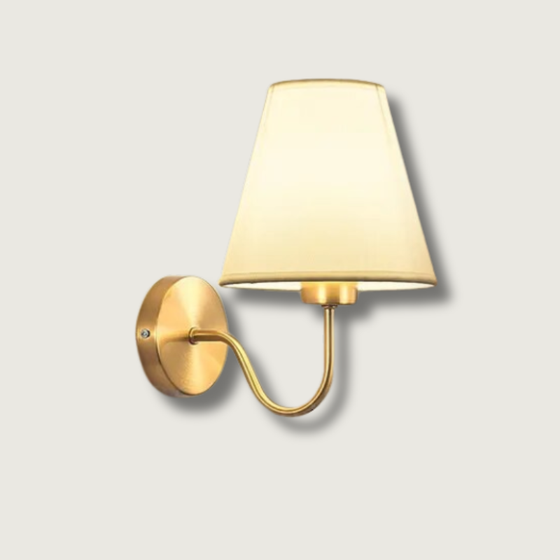 Lampe Murale Tissu Chic Économe en Énergie - Foivo