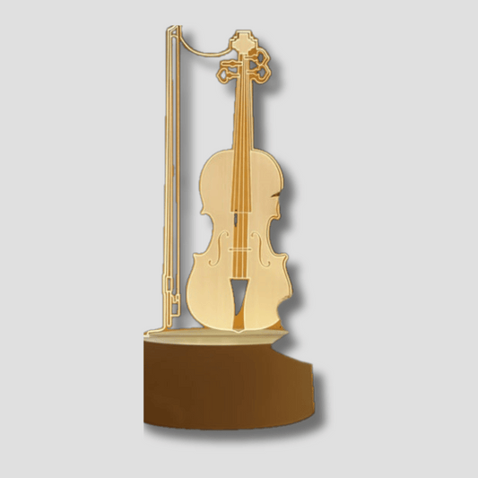 Lampe Acrylique Ronde Design Musical - Foivo
