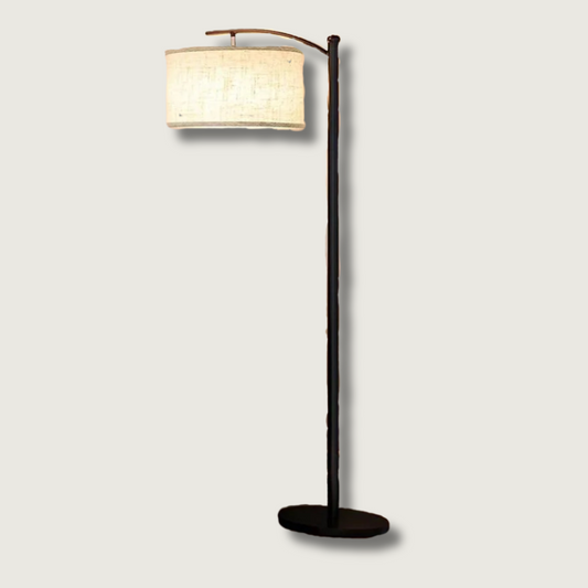 Lampe sur Pied Élégante | Abat-jour Réglable et Éclairage Variable - Foivo