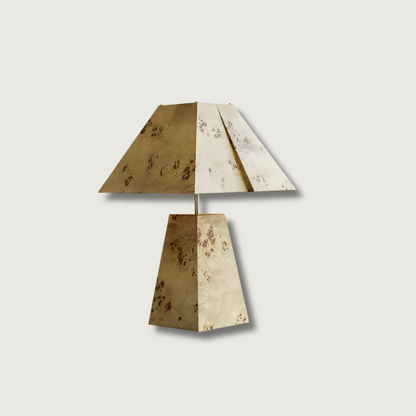 Lampe de Bureau en Bois Massif Élégante - Foivo