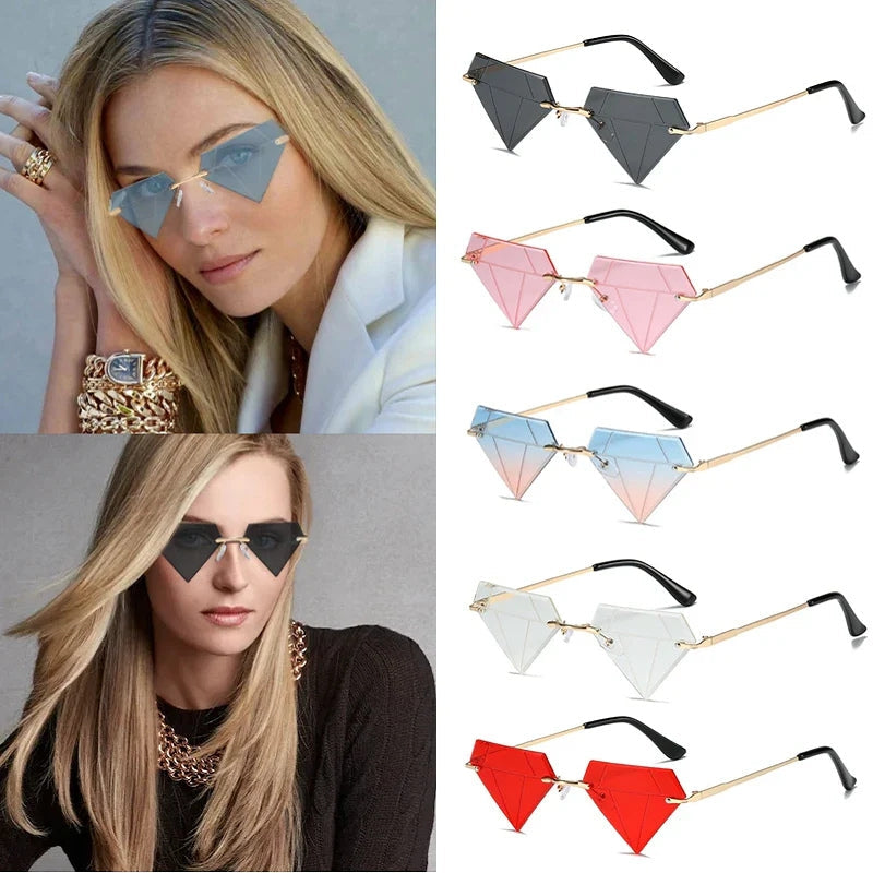Lunettes de soleil Diamant Élégantes UV400 - BlxckFR