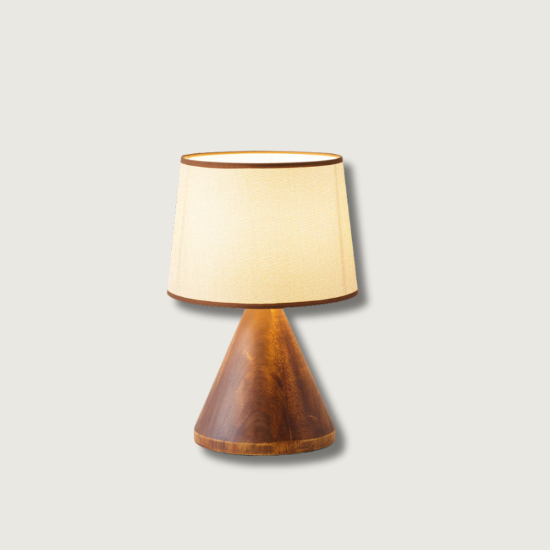 Lampe de Bureau en Bois Chalet Chaleureuse - Foivo