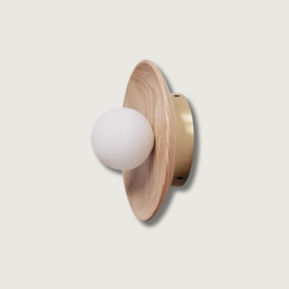 Lampe Murale Bois Chic et Énergétique