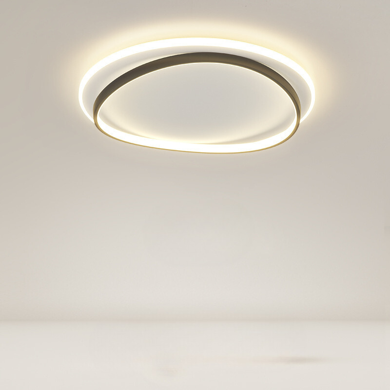 Luminaire LED Chic Blanc et Doré - Foivo