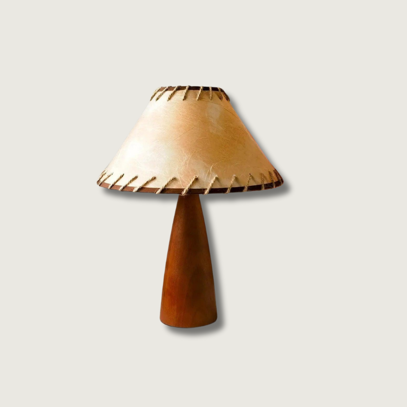 Lampe Bois Chic Vintage - Foivo