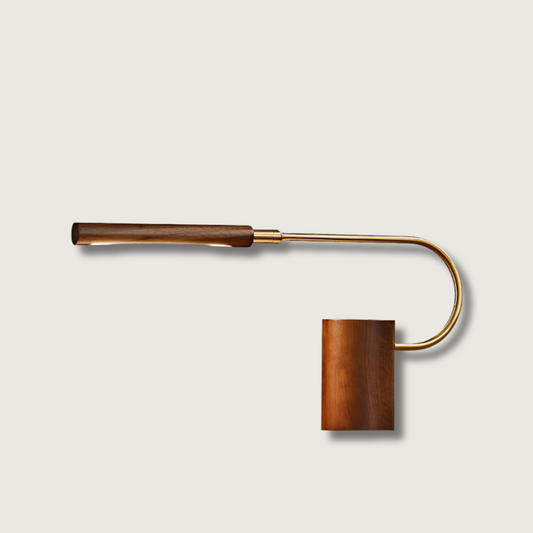 Lampe de Table en Bois Chic et Rechargeable - Foivo