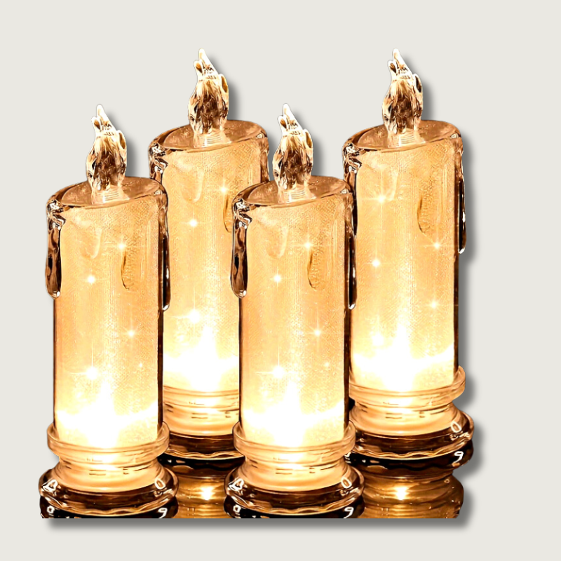Bougies LED Sécuritaires pour Intérieur | Ambiance Douce et Chaude - Foivo