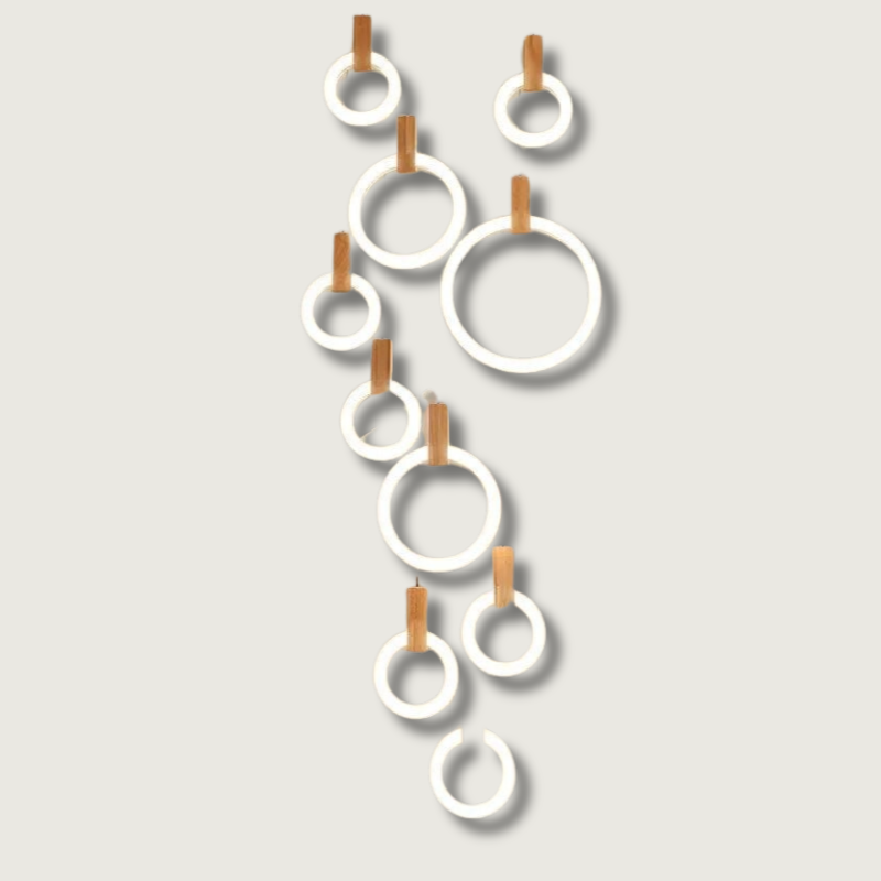 Lustre Bois Naturel Design - Foivo