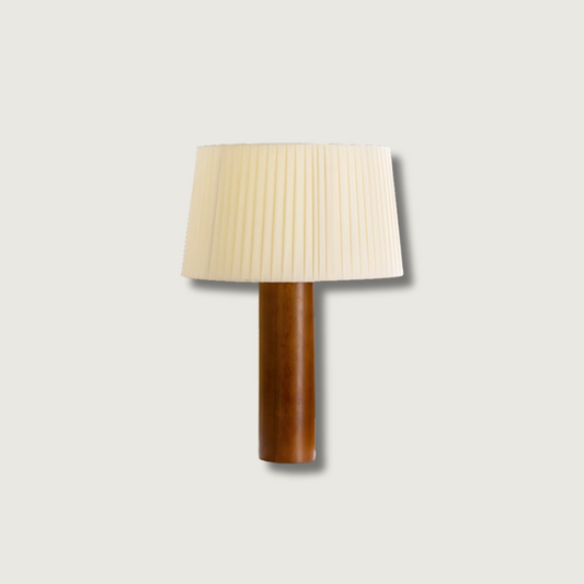 Lampe de Table Bois Massif Chaleureuse - Foivo