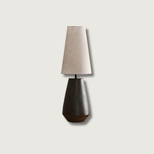 Lampe de Table en Terre Cuite Chaleureuse - Foivo