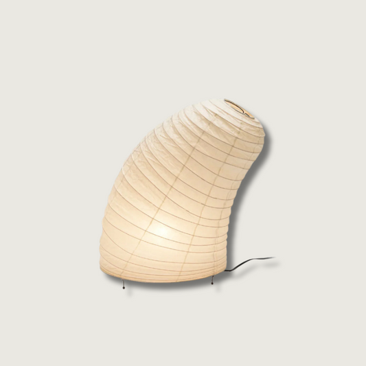 Lampe de Table en Papier de Mûrier | Style Naturel et Raffiné - Foivo