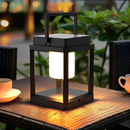 Lanternes Solaires Compactes avec Éclairage de Jardin Réglable - BlxckFR