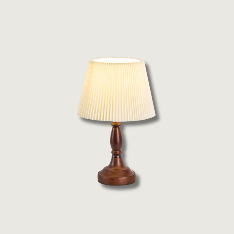 Lampe de Bureau en Bois Chêne Élégante - Foivo