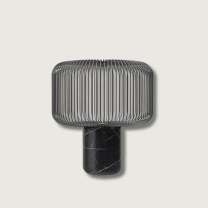 Lampe de Bureau Chic | Base en Pierre et Lumière Douce - Foivo