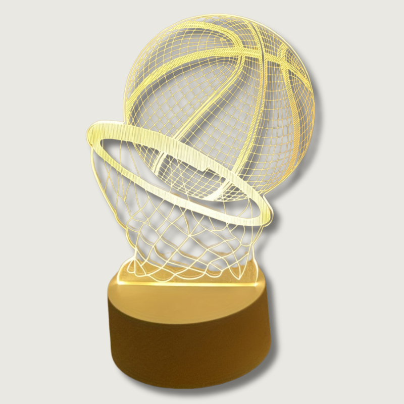 Lampe 3D Basket LED Originale - Foivo