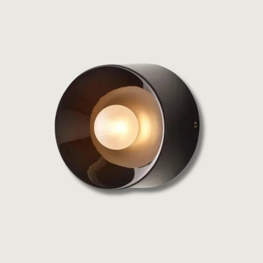 Lampe Murale LED Design Noir - Foivo