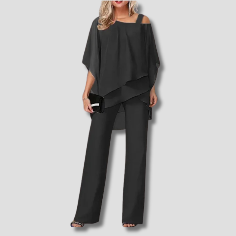Robe Deux Pièces Féminine pour Soirée - Foivo