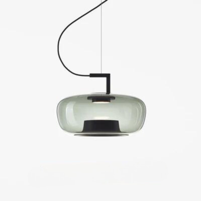 Lampe Suspendue Élégante LED – Luminaire Chic en Verre et Métal pour Intérieur