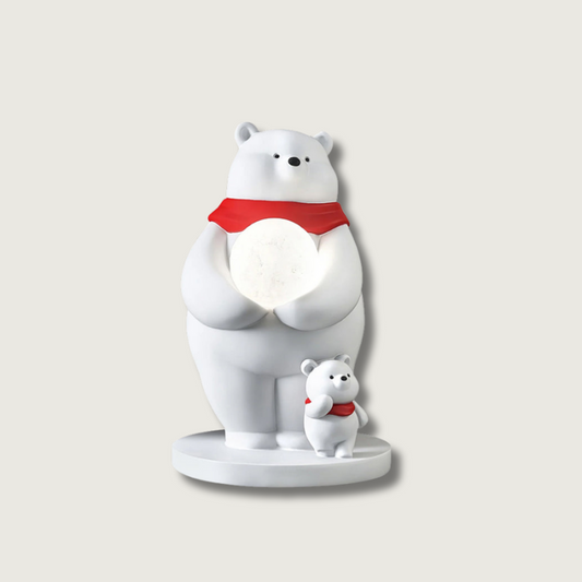 Lampe Enfant Ours Cuddly Chambre Élégante - Foivo