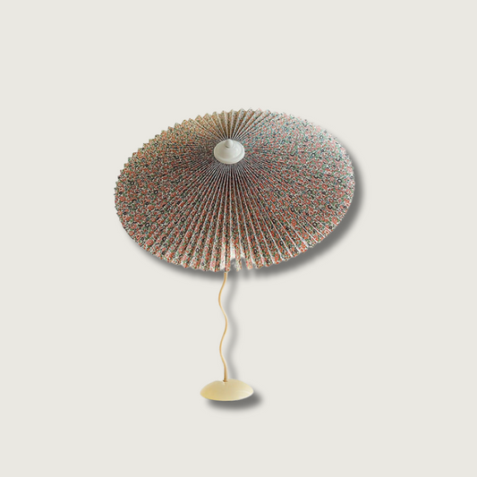 Lampe de Bureau Raffinée | Abat-Jour Brodé et Décoratif - Foivo