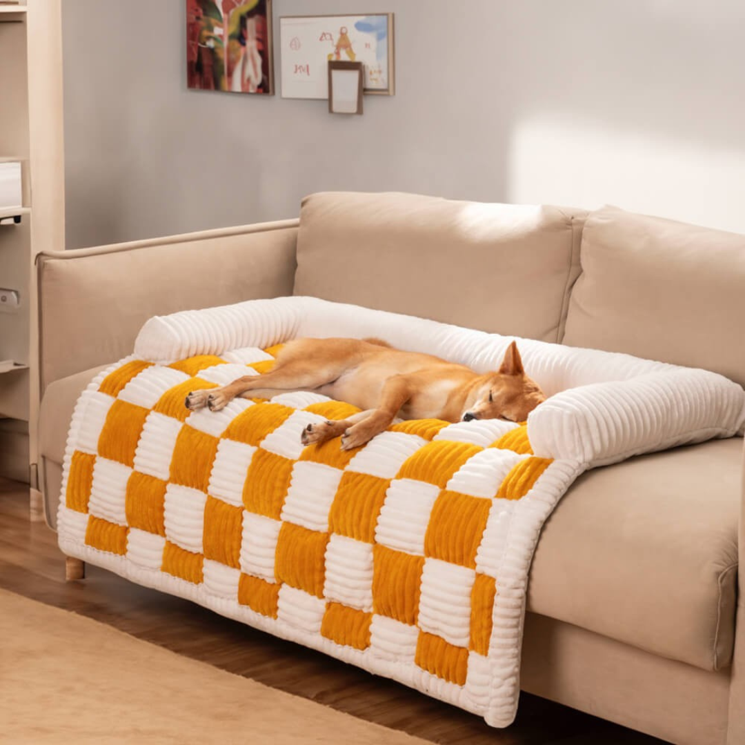 Coussin Chien Doux Anti-Dérappant pour Animaux de Compagnie